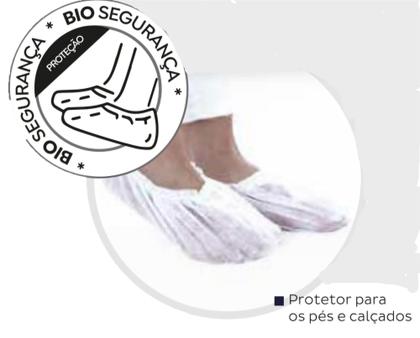 Imagem de Propé Sapatilha Descartável Em Tnt 30g - 100 Unidades