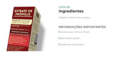 Imagem de Própolis Extrato Puro 30 Ml Apis Flora 11% Extrato Seco
