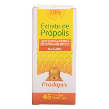 Imagem de Própolis Marrom - Suplemento Alimentar 45 Cáps sem Álcool Kit com 5