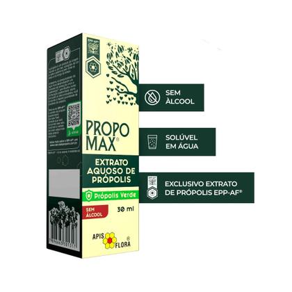 Imagem de PROPOMAX Extrato Aquoso de Própolis Sem Álcool 30 ml - Apis Flora