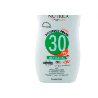 Imagem de Prot.Sol. F30 C/Repelente.120Ml
