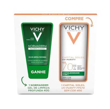 Imagem de Prot. Solar Facial Vichy Idéal Soleil SPF-Vol.ml