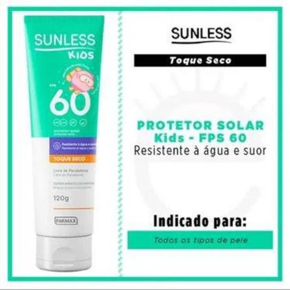 Prot solar fps 60 oilfree kids sunless120g Imagem de Prot solar fps 60 oilfree kids sunless120g