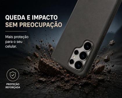 Imagem de Proteção Absoluta Capa Compatível com Samsung Galaxy S26 Ultra Bordas de Silicone Anti-Shock Design Minimalista Elegante