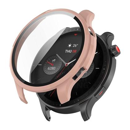 Imagem de proteção em acrilico e vidro para smartwatch gtr 4