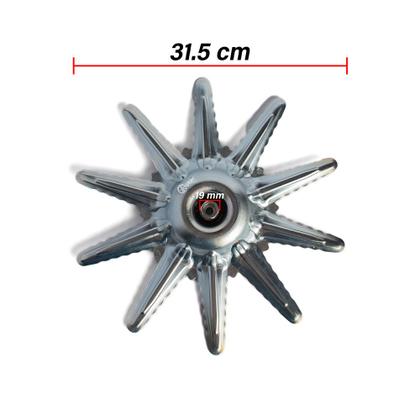 Imagem de Proteção Lâmina Metal Roçadeiras Importadas M10 X 1,25 - Sanre Brasil