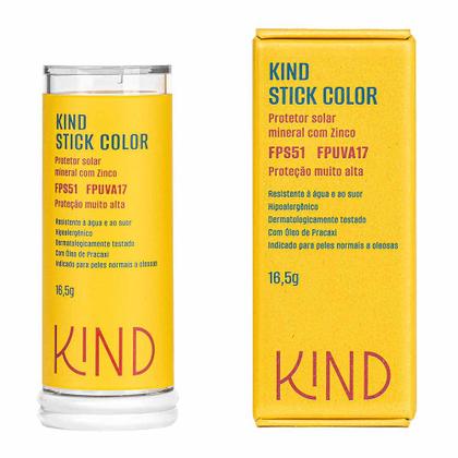 Imagem de Proteção Solar Facial Kind Beauty Stick Color FPS 51 e FPUVA 17