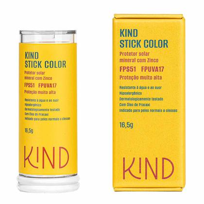 Imagem de Proteção Solar Facial Kind Beauty Stick Color FPS 51 e FPUVA 17
