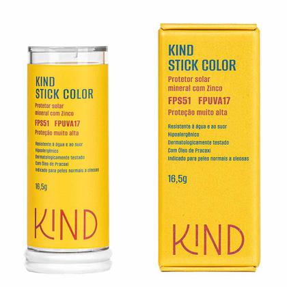 Imagem de Proteção Solar Facial Kind Beauty Stick Color FPS 51 e FPUVA 17