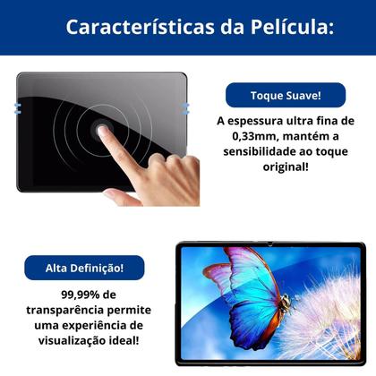 Imagem de Proteção Vidro Temperado Para Tablet S7, S8, S9 11 polegadas