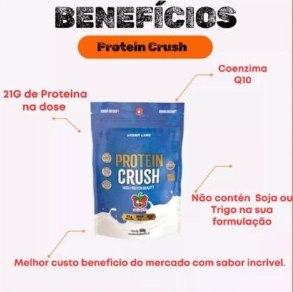 Imagem de Protein Crush whey 900g Refil - Under Labz - zero soja