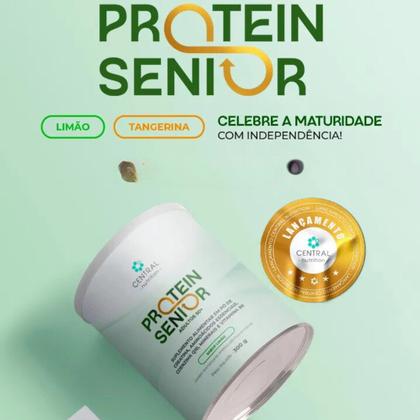 Imagem de Protein Senior Central Nutrition Suplemento 50+ Creatina, Q10, Magnésio 300g