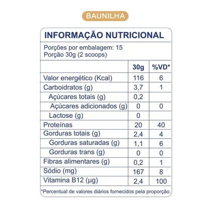 Imagem de PROTEÍNA BAUNILHA SACHÊ 30g - DOBRO