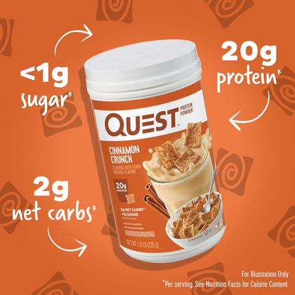 Imagem de Proteína em pó Quest Nutrition Cinnamon Crunch 900g