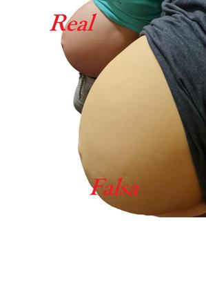 Imagem de Prótese de barriga falsa artificial  p/ ator atriz em EVA