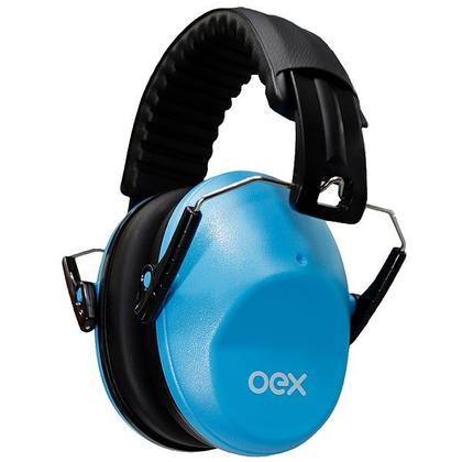 Imagem de Protetor Abafador de Ruido Infantil OEX AB100 Azul