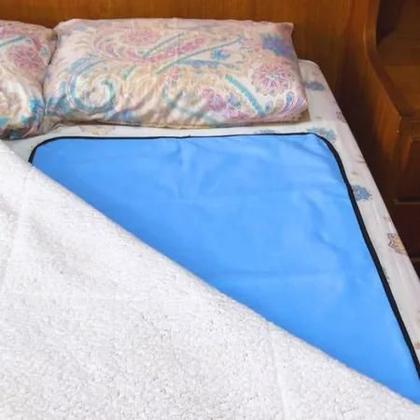 Imagem de Protetor Absorvente Impermeável para Colchão Geriátrico Infantil Silencioso