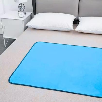 Imagem de Protetor Absorvente Impermeável para Colchão Geriátrico Infantil Silencioso