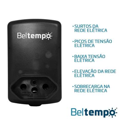 Imagem de Protetor Antiraio Surtos De Energia Geladeira Freezer Beltempo