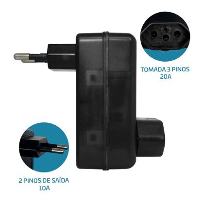 Imagem de Protetor Antiraio Surtos De Energia Geladeira Freezer Beltempo