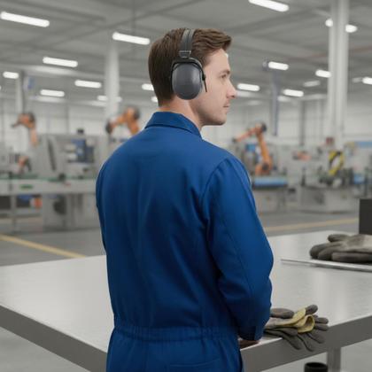 Imagem de Protetor Auditivo Confort Plus 26 db Abafador De Segurança Trabalho Obra