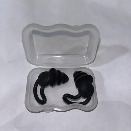 Imagem de Protetor Auricular Tampão Ouvido Antirúido Abafador 3 Camadas Dormir Meditação Concentração Natação