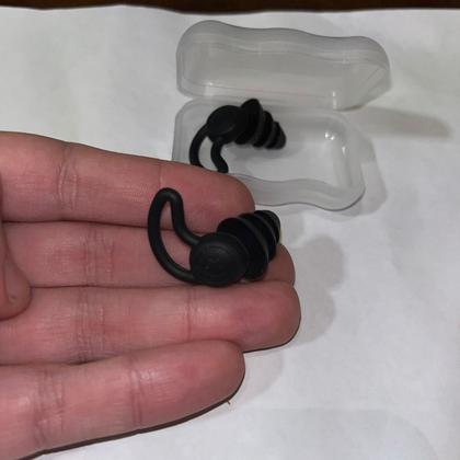 Imagem de Protetor Auricular Tampão Ouvido Antirúido Abafador 3 Camadas Dormir Meditação Concentração Natação