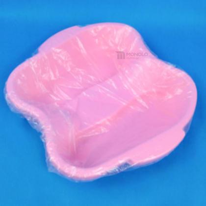 Imagem de Protetor Bacia Pedicure Descartável 68x66 cm Pacote com 50 unidades Envio Imediato