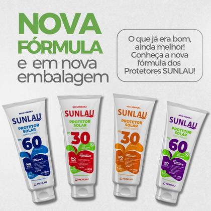 Imagem de Protetor Bloqueador Solar com Repelente Sunlau 60 FPS UVA/UVB