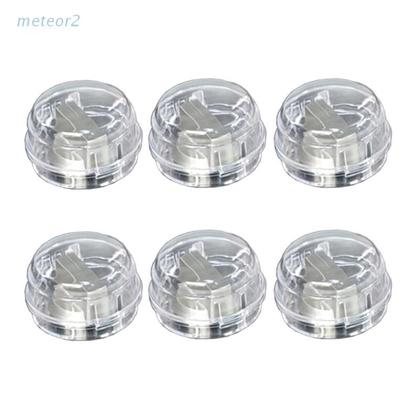 Imagem de Protetor Botão de Fogão á Gás Tampa CookTop Forno Cozinha Trava de Segurança Transparente Proteção Criança Bebês Acessório Resistente Durável