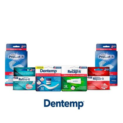 Imagem de Protetor Bucal Anti Bruxismo ProtectIt 1un  Proteção Noturna Confortável Powerdent