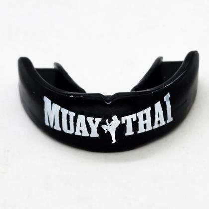 Imagem de Protetor Bucal Muaythai Jiu Jitsu Boxe Vampiro Com Estojo - Spank