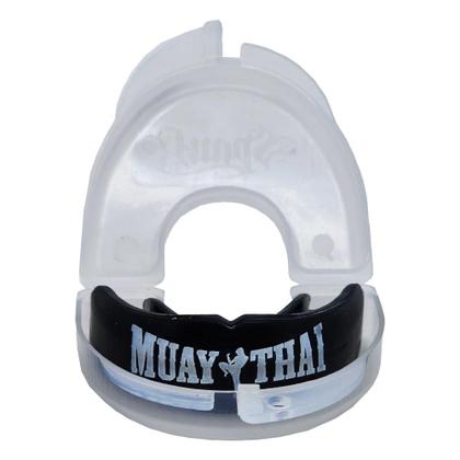 Imagem de Protetor Bucal Muaythai Jiu Jitsu Boxe Vampiro Com Estojo - Spank