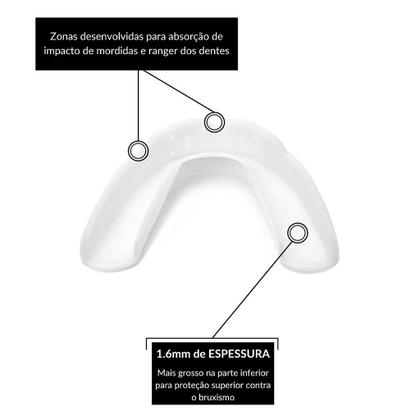 Imagem de Protetor Bucal noturno placa bruxismo SOVA 3D com estojo
