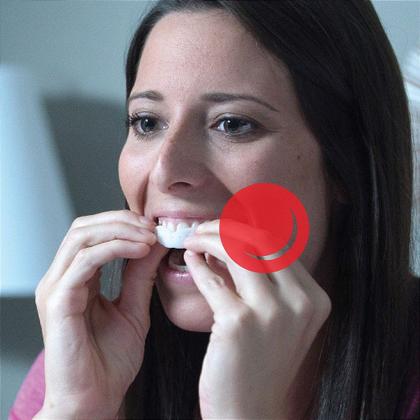 Imagem de Protetor Bucal noturno placa bruxismo SOVA Max com estojo