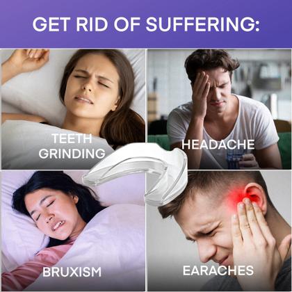 Imagem de Protetor bucal NOVOME para triturar e apertar dentes (pacote com 6)