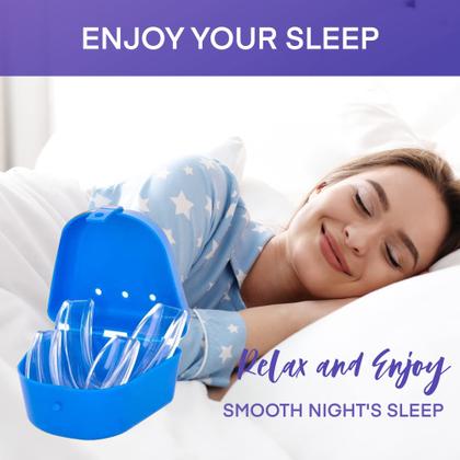 Imagem de Protetor bucal NOVOME para triturar e apertar dentes (pacote com 6)