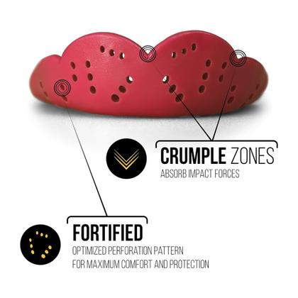 Imagem de Protetor bucal SISU Aero Medium Charcoal Black 1,6 mm de espessura