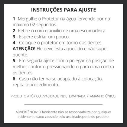 Imagem de Protetor Bucal Superior Profissional Spank - Preto