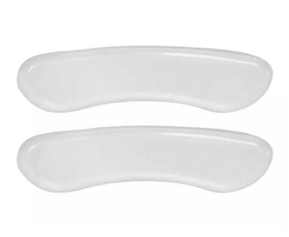 Imagem de Protetor Calcanhar Em Gel Ajuste Sapato Evita Calos Transparente One Size 1 Par