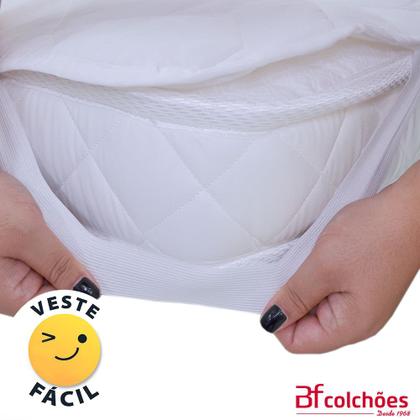 Imagem de Protetor Capa Para Colchão Chiqueirinho Cercadinho Mini Berço Infantil Impermeável 70x100cm - BF Colchões