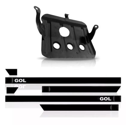 Imagem de Protetor Carter Gol 2005 A 2008 + Jogo De Frisos Lateral