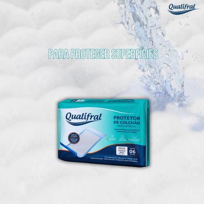 Imagem de Protetor Colchão Descartável Qualifral 6 Unidades