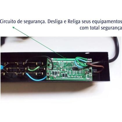 Imagem de Protetor Contra Queima E Oscilação De Energia 1 Tomada Inteligente Automático