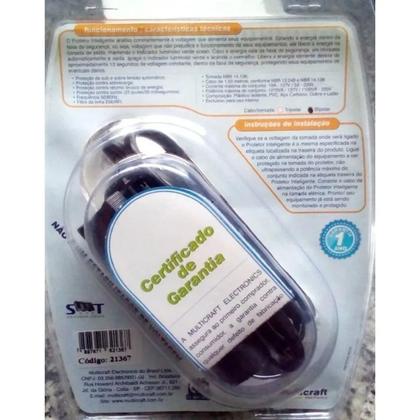 Imagem de Protetor Contra Queima E Oscilação De Energia 1 Tomada Inteligente Automático