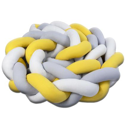 Imagem de Protetor de Berço Trança 4,00 Mts - Amarelo