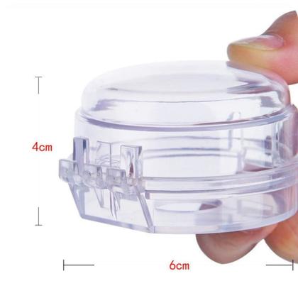 Imagem de Protetor De Botão Para Fogão Cozinha Tampa Protetora Trava Infantil Criança Proteção Forno Gás