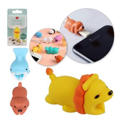 Imagem de Protetor de Cabo Bichinhos Sortidos - Clink