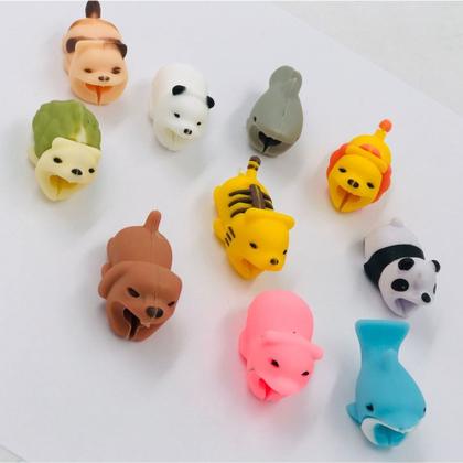 Imagem de Protetor De Cabo Carregador Fio USB Universal Serve Para Todos Os Tipos De Celulares