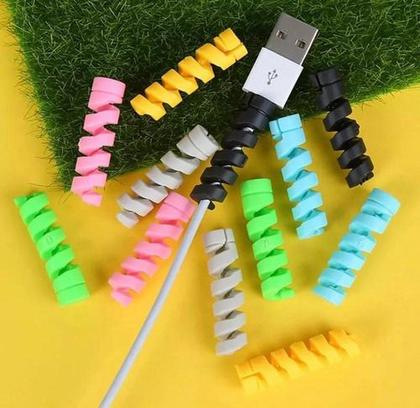 Imagem de Protetor de Cabo em Mola Siliconada de Alta Precisão